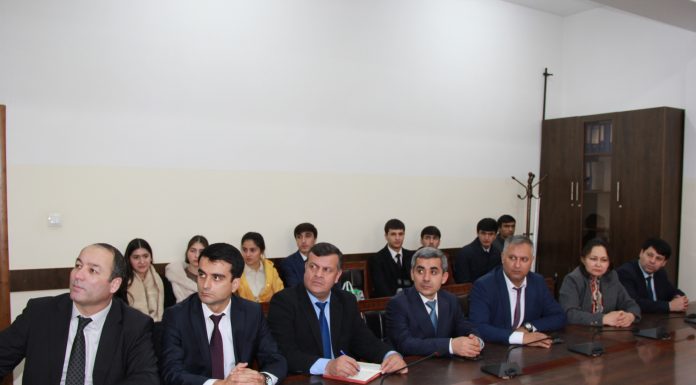 Тамошои дастаҷамъонаи пахши мустақими Паёми Асосгузори сулҳу ваҳдати миллӣ-Пешвои миллат, Президенти Ҷумҳурии Тоҷикистон муҳтарам Эмомалӣ Раҳмон дар факултети баҳисобгирӣ ва иқтисоди рақамӣ